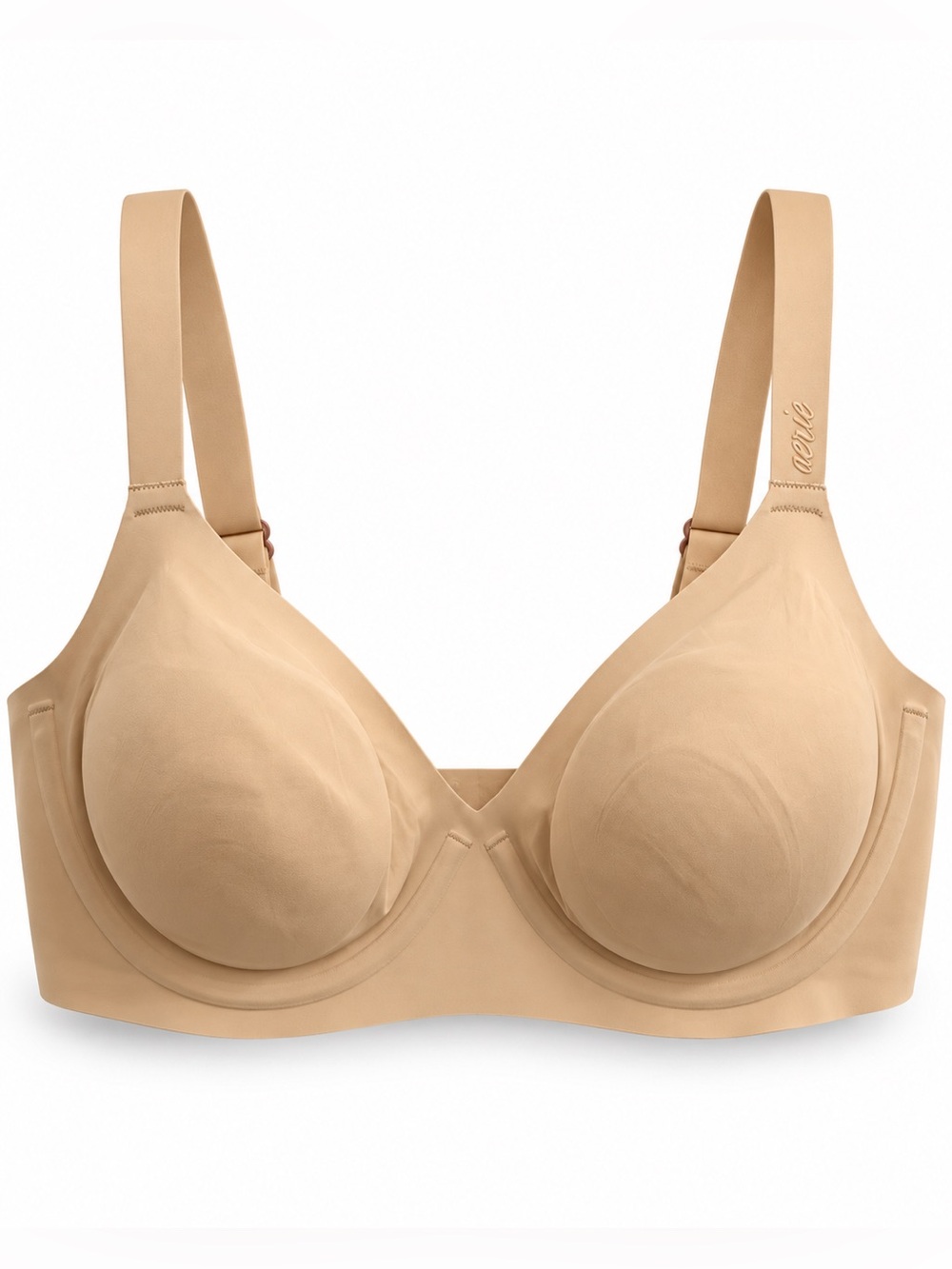 Aerie SMOOTHEZ Nude Plunge Bra Size 38D